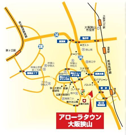 Local guide map