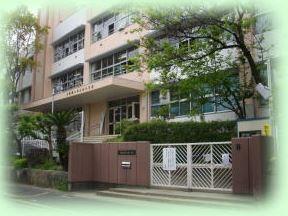 Junior high school. 890m to the third junior high school