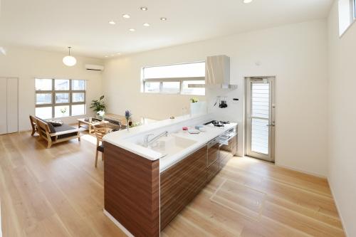 Model house photo. Model house