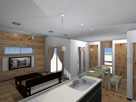 Building plan example (Perth ・ Introspection). Building plan example