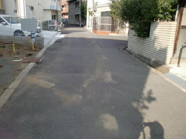 Local photos, including front road. Before road