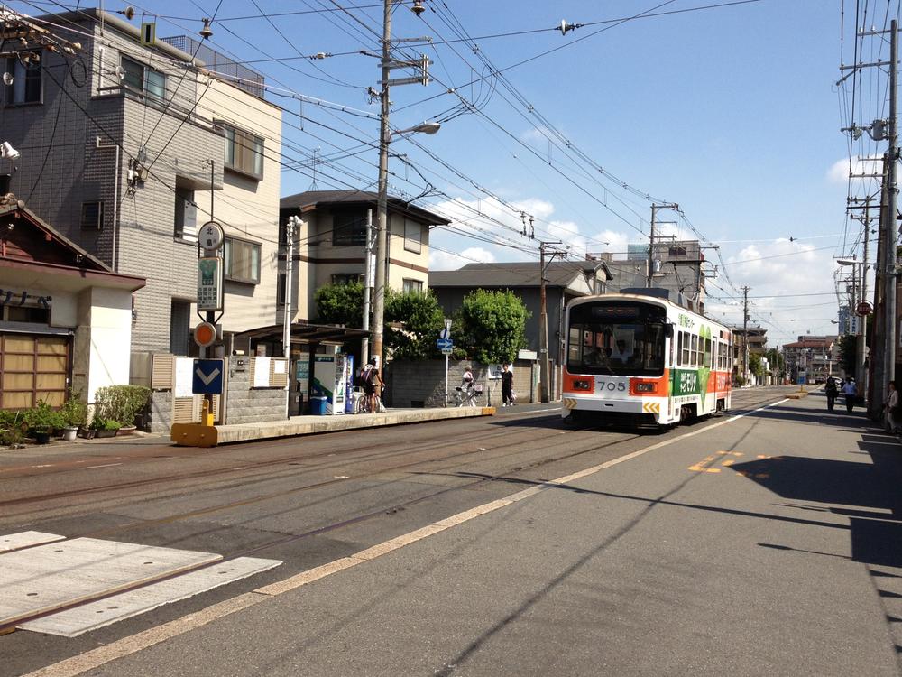 station. In 400m Osaka to Hankai Uemachi Line Kitabatake Station is the only taste a tram runs town