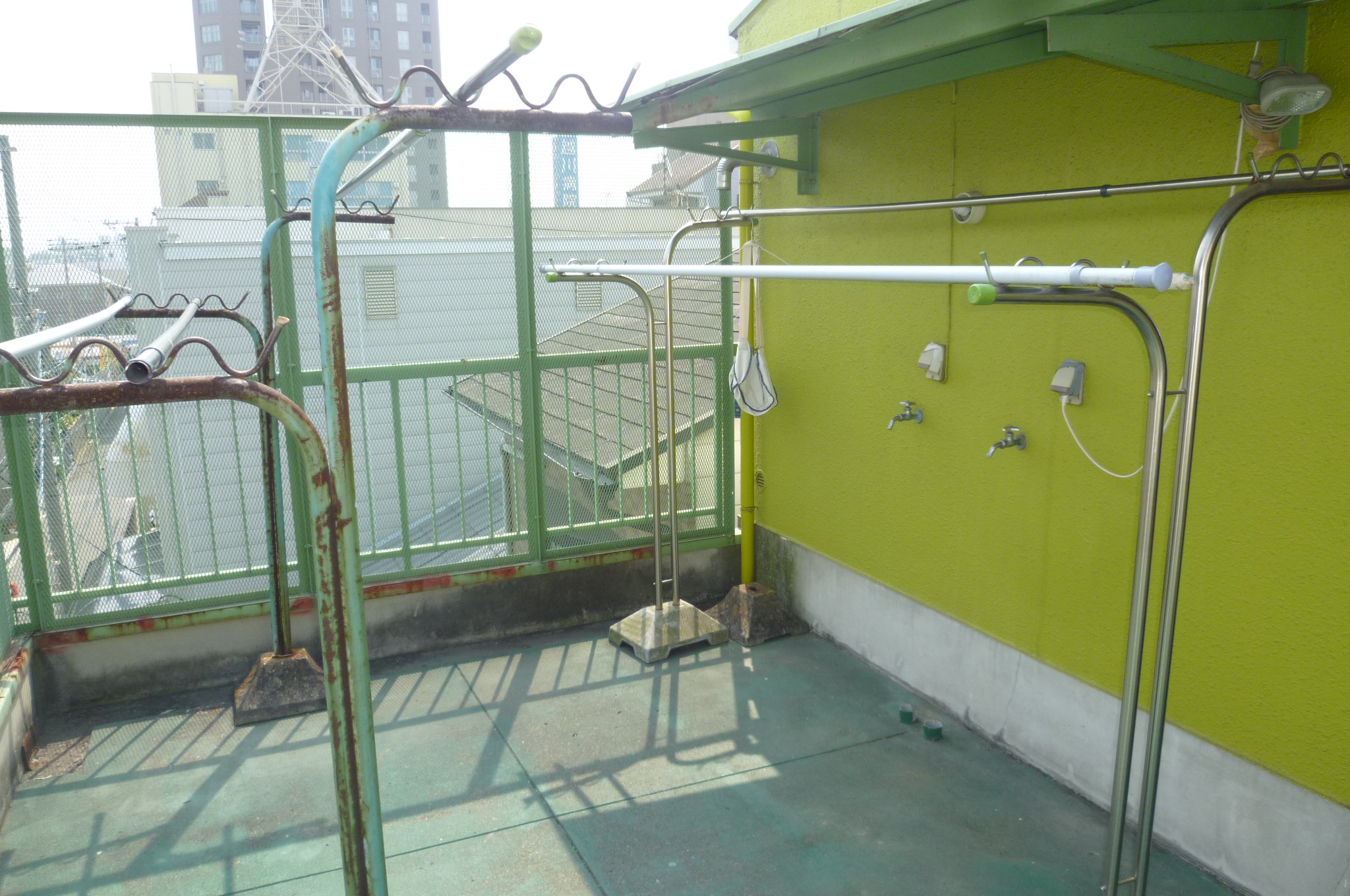 Other. Outdoor clothesline field