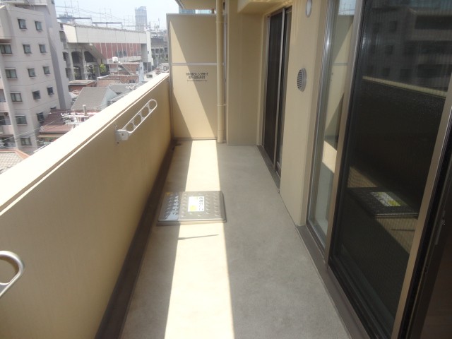 Balcony. Facing south