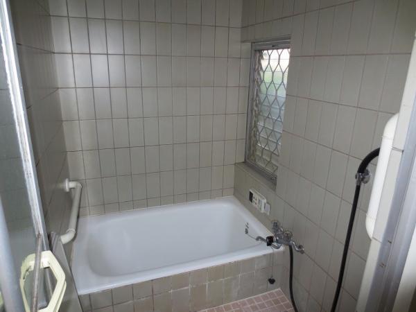 Bathroom. 1 Kaibasu Retro tile is cute