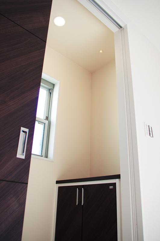 Model house photo. "Only one Space Design"