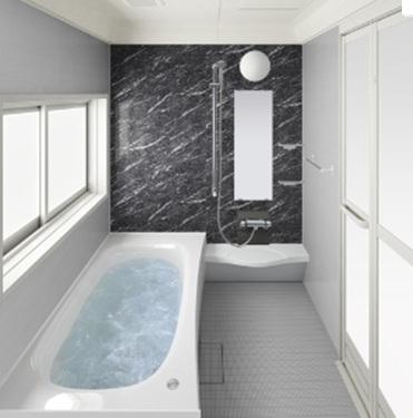 Bathroom. Bathroom spacious 1 tsubo or more