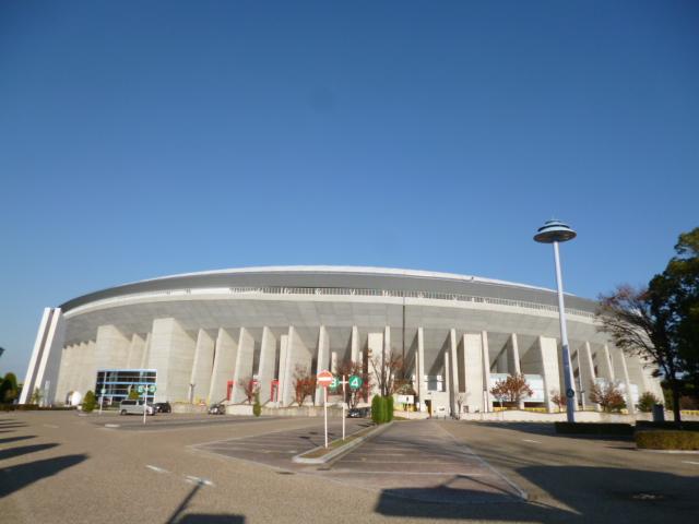 park. 1400m to Nagai Stadium