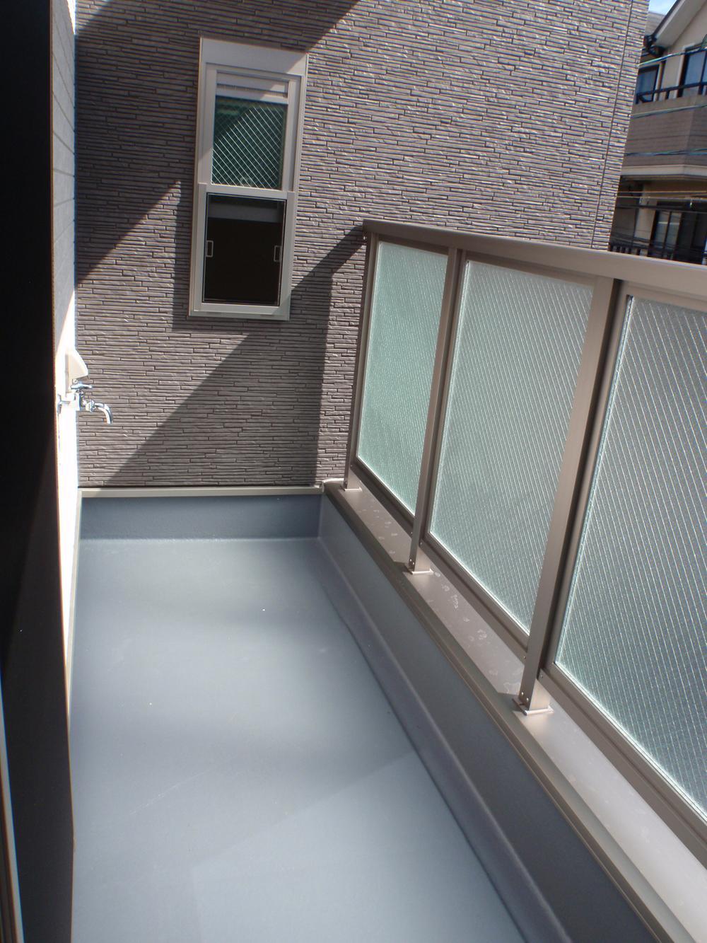 Balcony. Local shooting