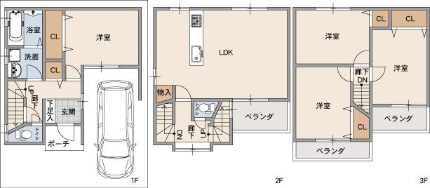 Other building plan example. There is also a three-story plan. You are free to design, Please choose the plan according to the hope.