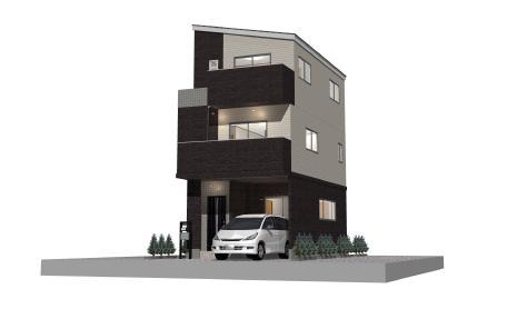 Rendering (appearance). D-stage to the theme based on the concept of "Only on Spce Desin", Model design tailored to each and every lifestyle ・ Suggestions and Perth building.