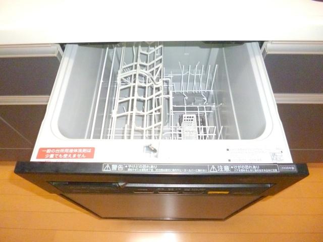 Kitchen. It comes with a dishwasher