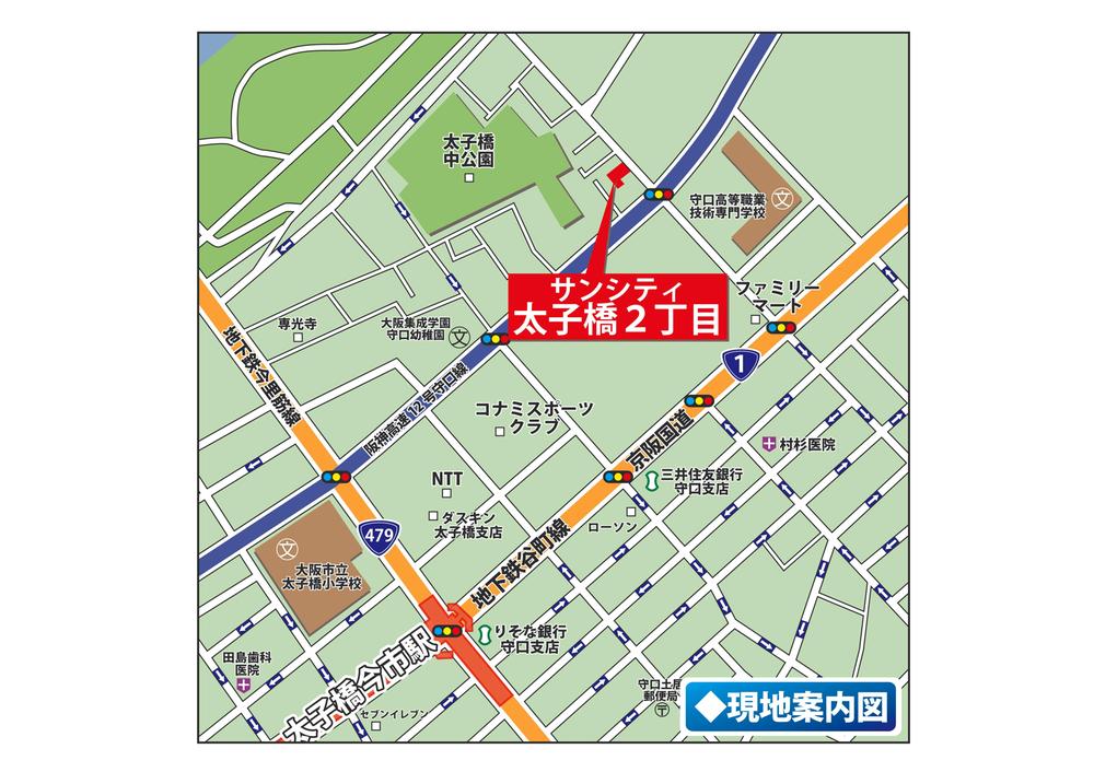 Local guide map