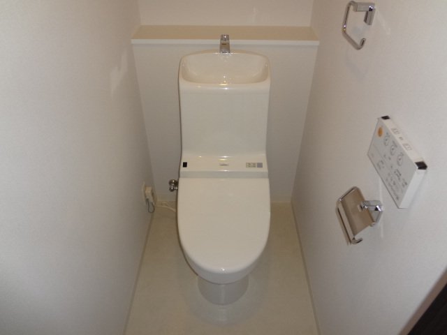 Toilet. Shower toilet