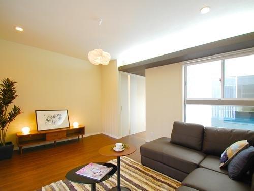 Model house photo. Our example of construction (LDK)