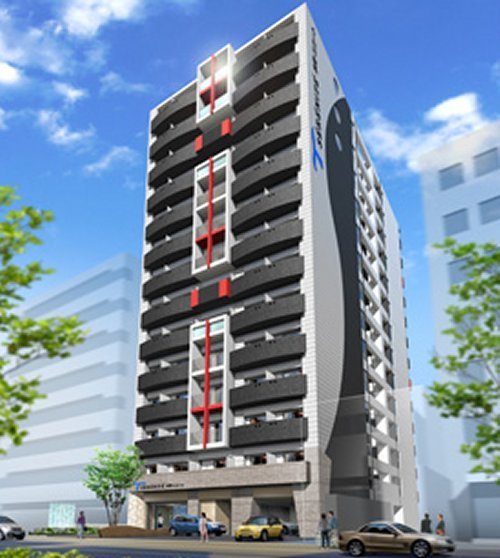 Building appearance. appearance