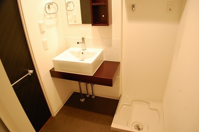 Washroom. Wash basin