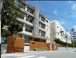 Junior high school. Yasaka 959m until junior high school