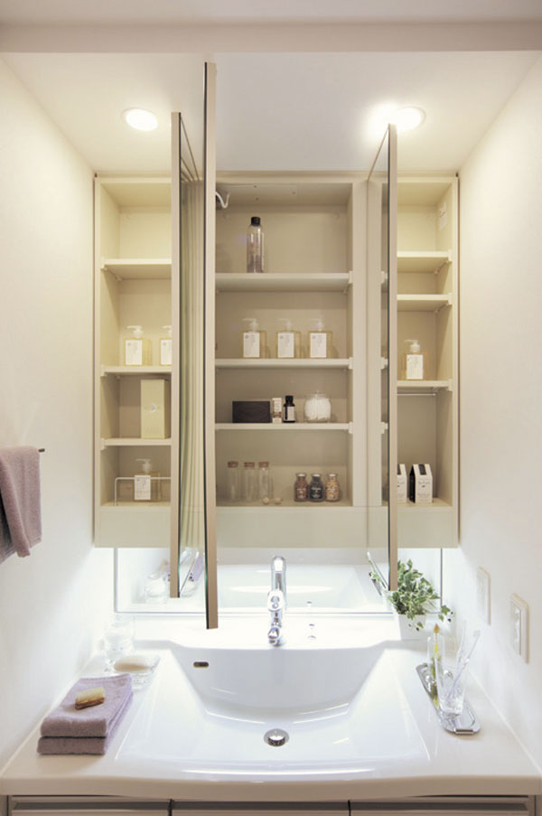 Washroom. The photograph is an image