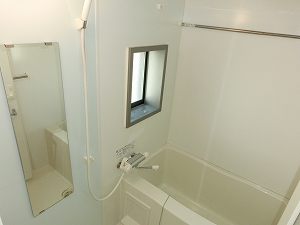Bath. Mirror and window with bath (^ _-) - ☆