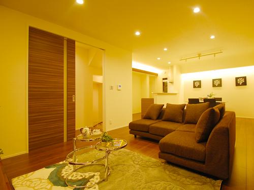 Model house photo. Model house