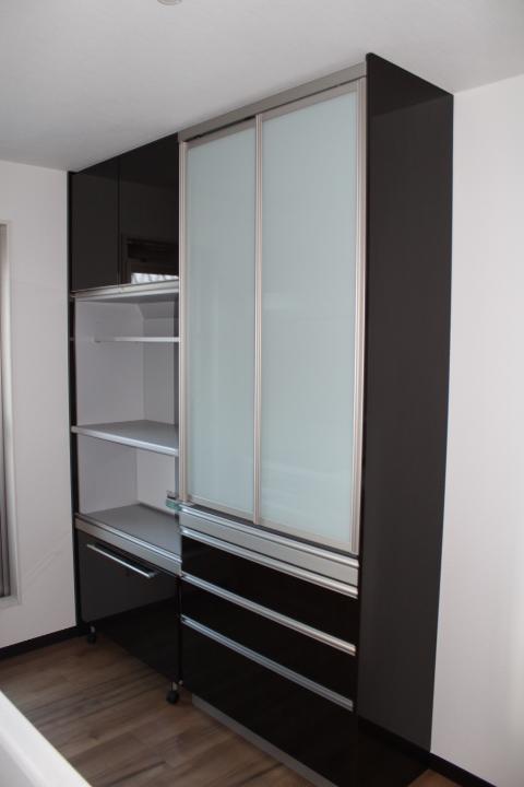 Model house photo. It can be installed as an option such as a cup board