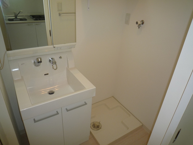 Washroom. Shampoo dresser ・ Indoor Laundry Storage