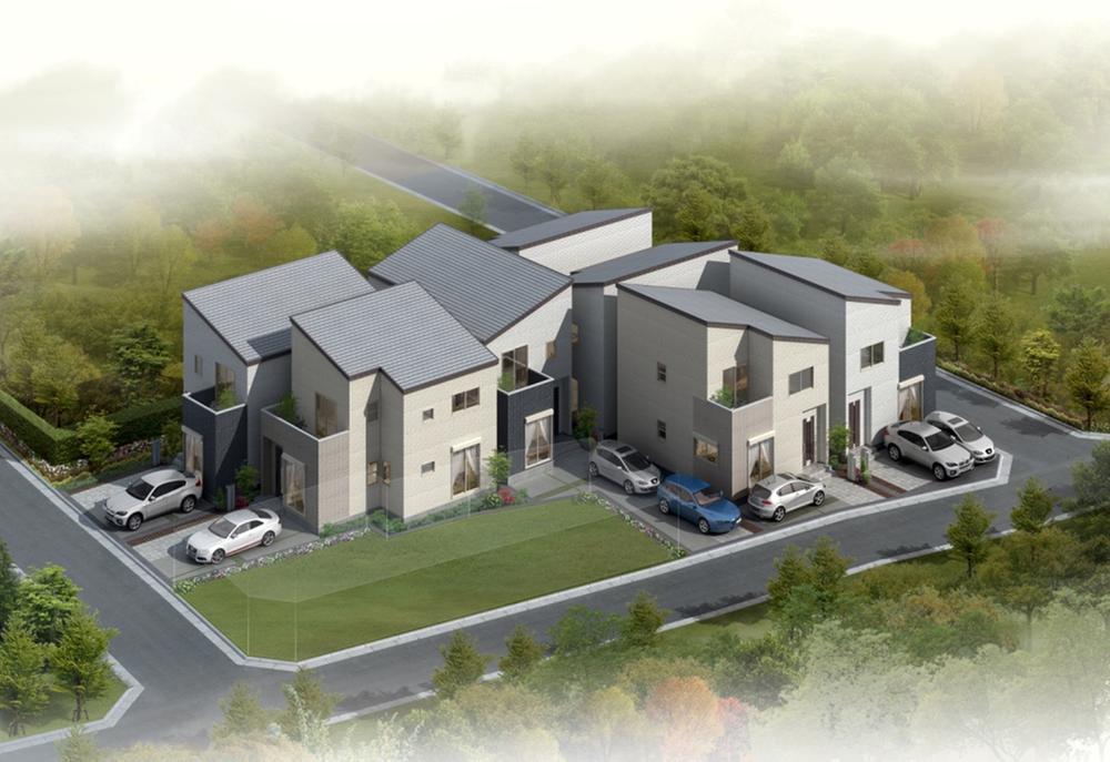 Rendering (appearance). Bird's-eye view