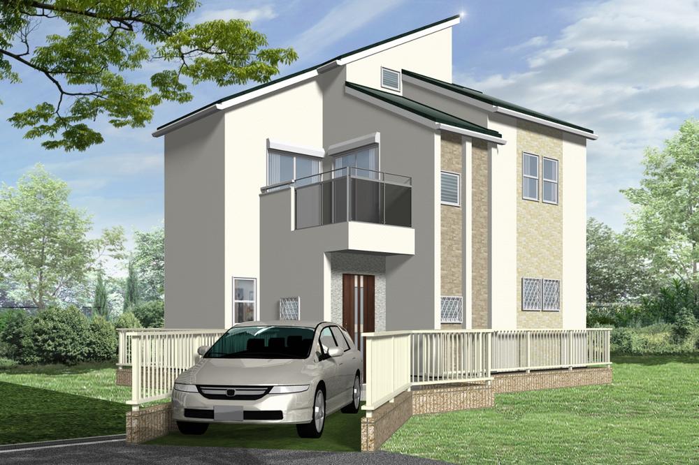 Floor plan. 31,300,000 yen, 4LDK, Land area 89.77 sq m , Building area 91.48 sq m   ◆ Appearance image Exterior design is impressive witty shine in blue sky