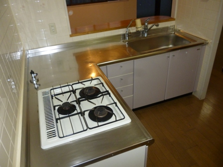 Kitchen. Face-to-face counter kitchen