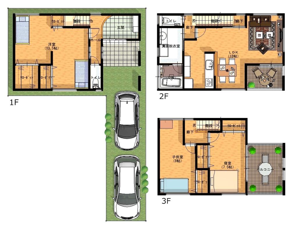 Other. No. B land Floor plan