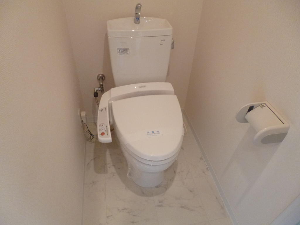 Toilet. With Washlet