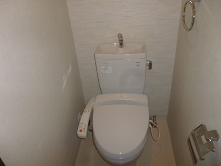Toilet. With Washlet