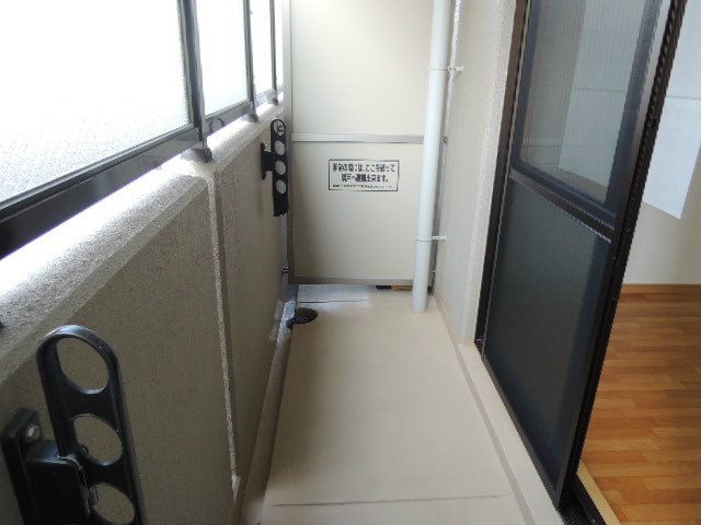 Balcony. Balcony with depth