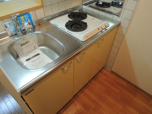 Kitchen. Gas two-burner system Kitchen