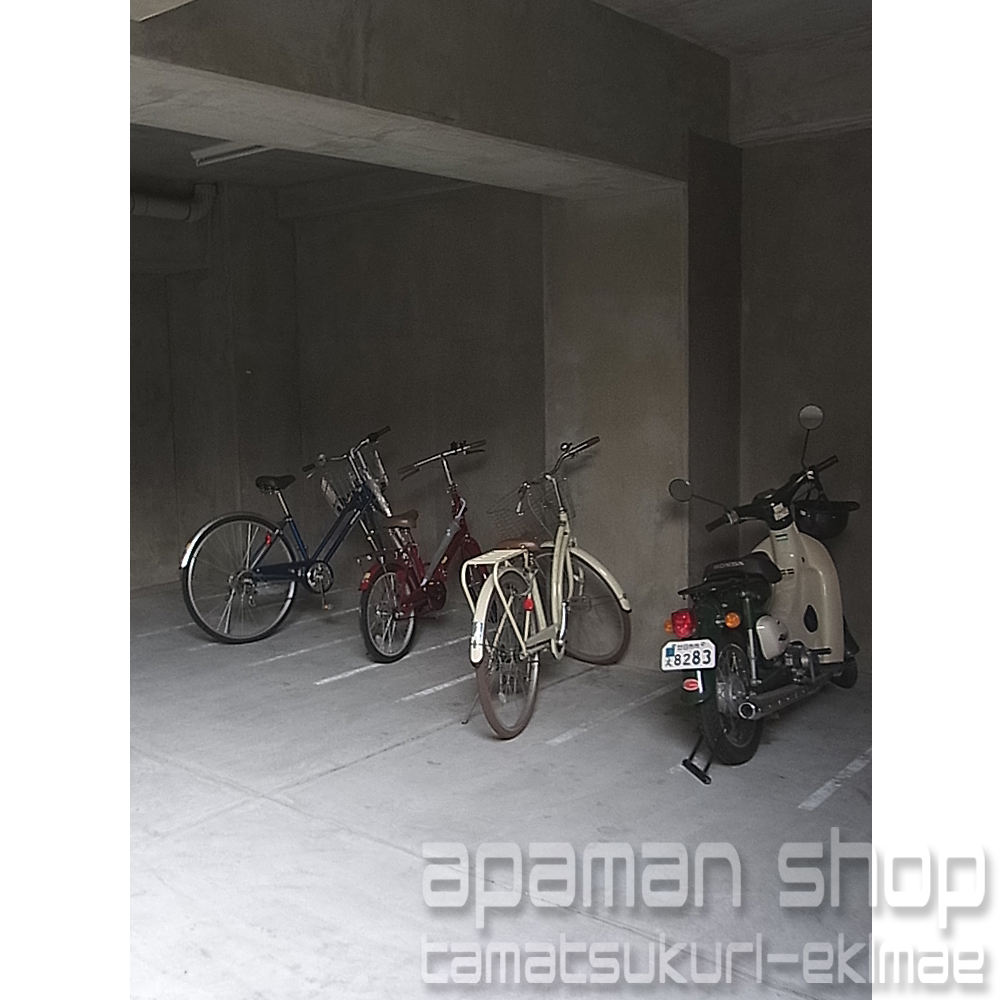 Other common areas. Bicycle-parking space