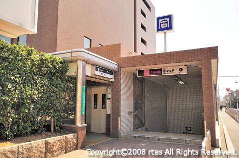 Sale already cityscape photo. Shin-fukae station (subway Sennichimae Line)