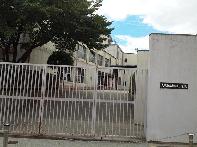 Primary school. South Baekje 442m Osaka Minami Baekje elementary school to elementary school