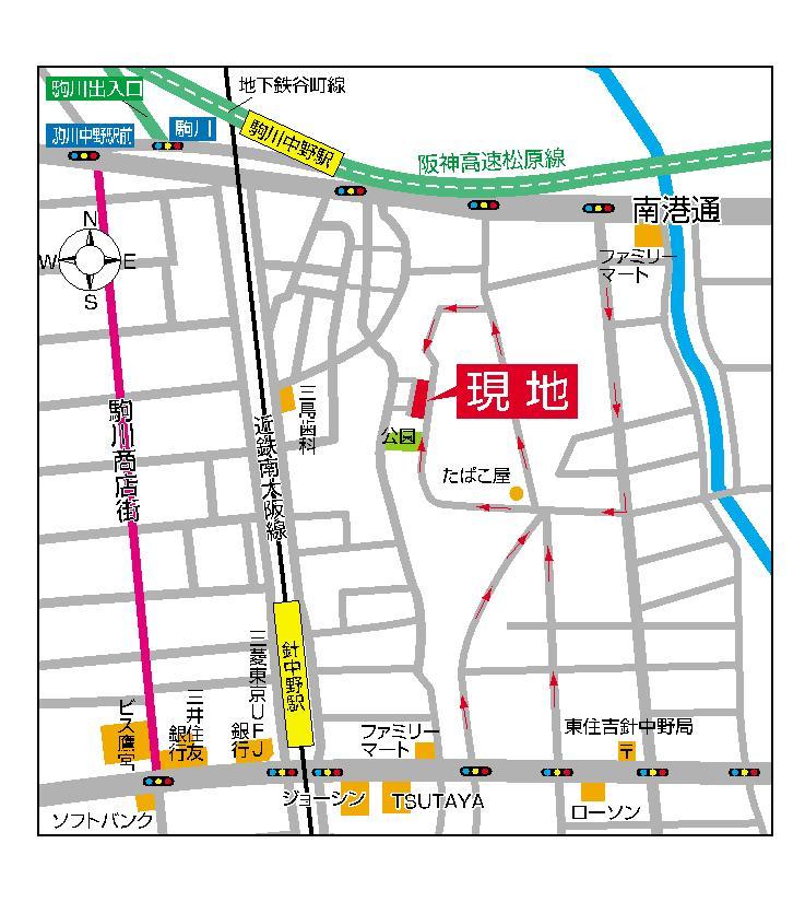 Other. Local guide map