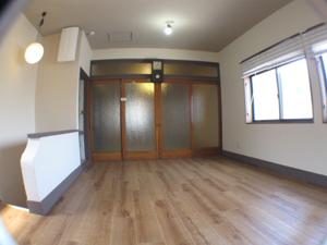 Non-living room. Room (May 2013) Shooting 2 Kaiyoshitsu. Rare early Showa era of glass Tozuke