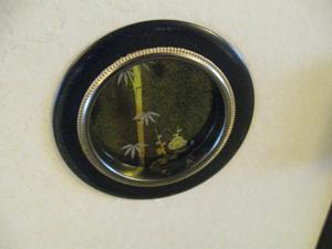 Other. In makeshift field of plant patterns, Also stuck to the handle of the handle of the sliding door. 