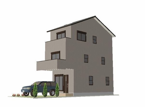 Building plan example (exterior photos). Appearance Perth image The appearance of color and design You can contact us from among a large number.