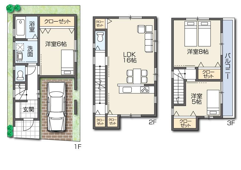 Building plan example (floor plan). Building plan example ( Issue land) Floor plan can also change Please consult.