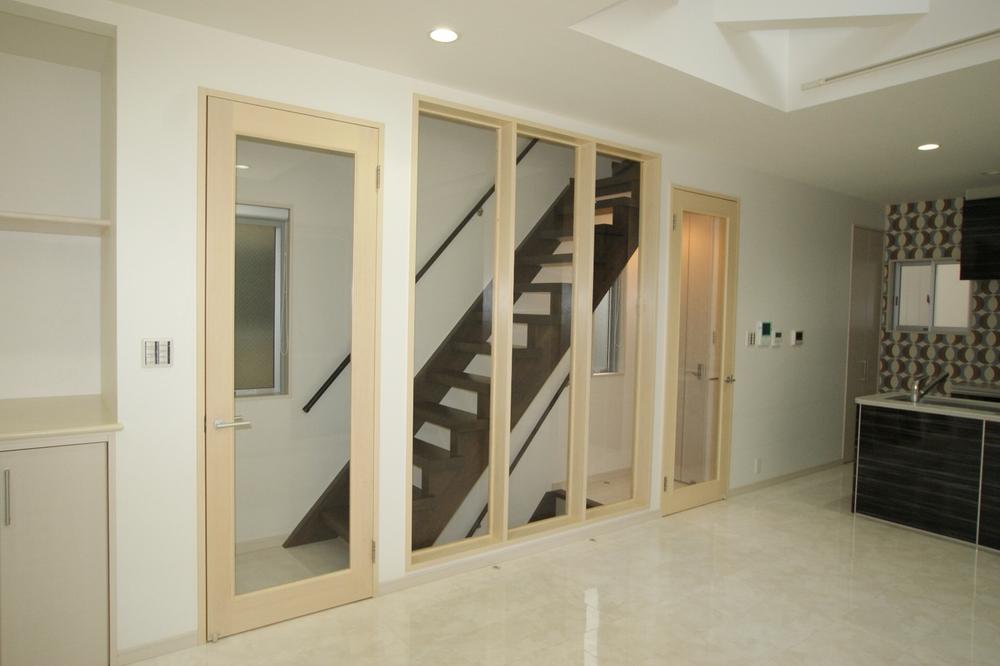 Building plan example (introspection photo). Building plan example living (Higashi Sumiyoshi-ku)