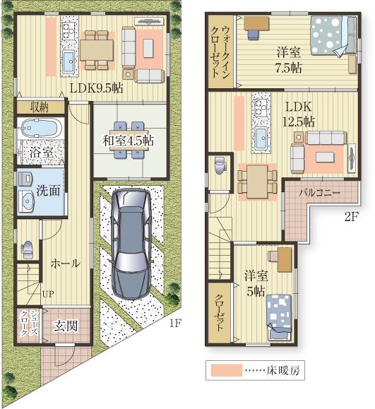 Other building plan example. We provide the perfect floor plan for you!
