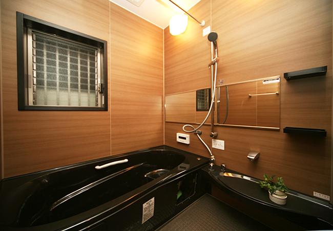 Building plan example (introspection photo). Bathroom Wood is, Heals tired of the day. As for rest of the body, Plenty taking space. Put together with a child