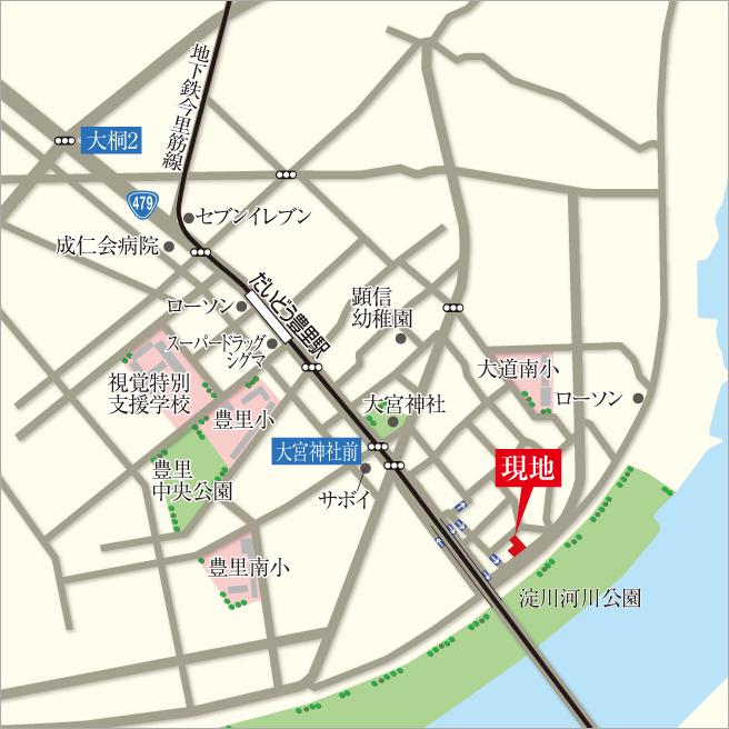 Local guide map