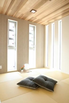 Building plan example (introspection photo). The plan by all households free design, Construction of free space can also be.