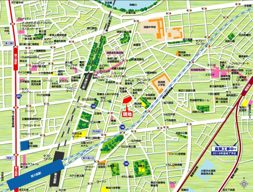 Other local. Local until Higashiyodogawa station that will be the quiet residential area nearest station is located in a 4-minute walk, Will be the location of the living environment and convenience were both able to go immediately to the city center