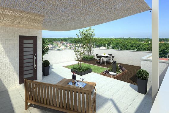 Other. Family only of private garden on the roof. Enjoy the moment of family reunion in the family everyone.